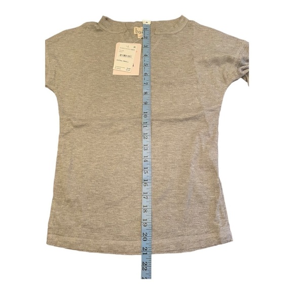 𝅺baea Flare Sleeve T-shirt In Grey - Picture 9 of 12